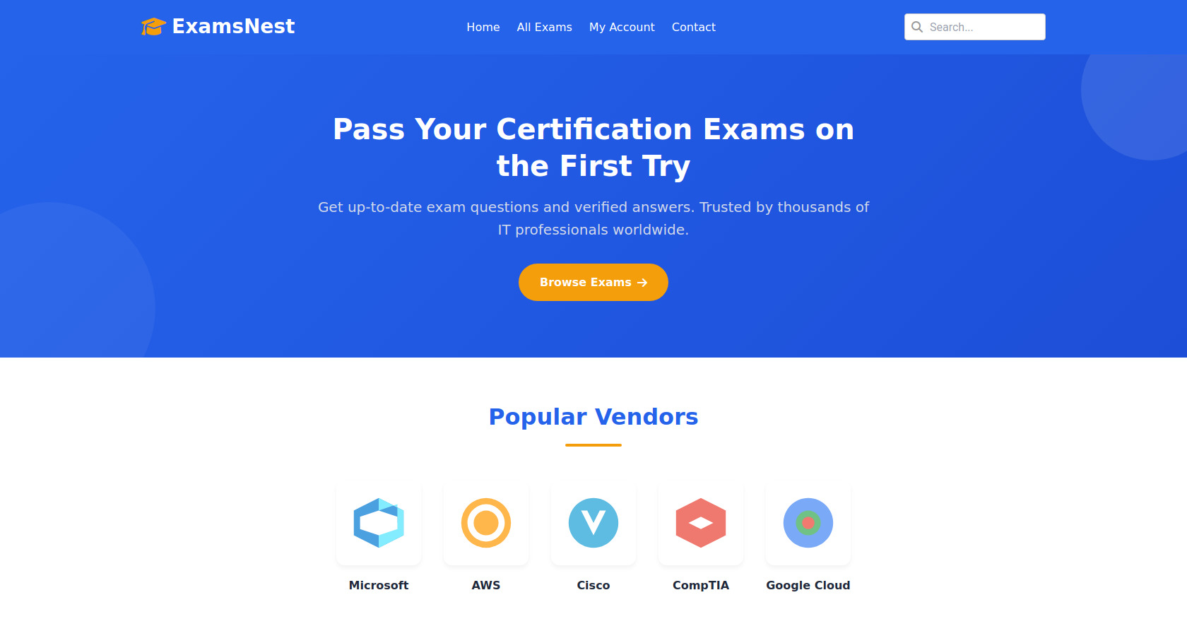 ExamsNest | Screenshot