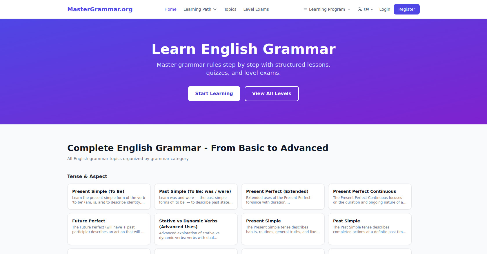 Master Grammar | Screenshot