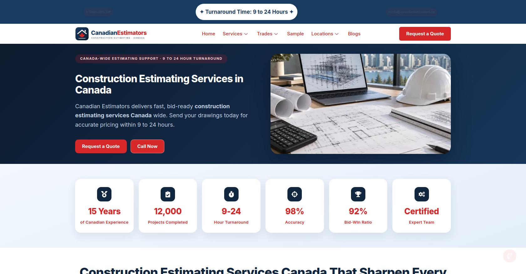 Precision in Bidding: The Evolution of Construction Estimating Services in Canada screenshot
