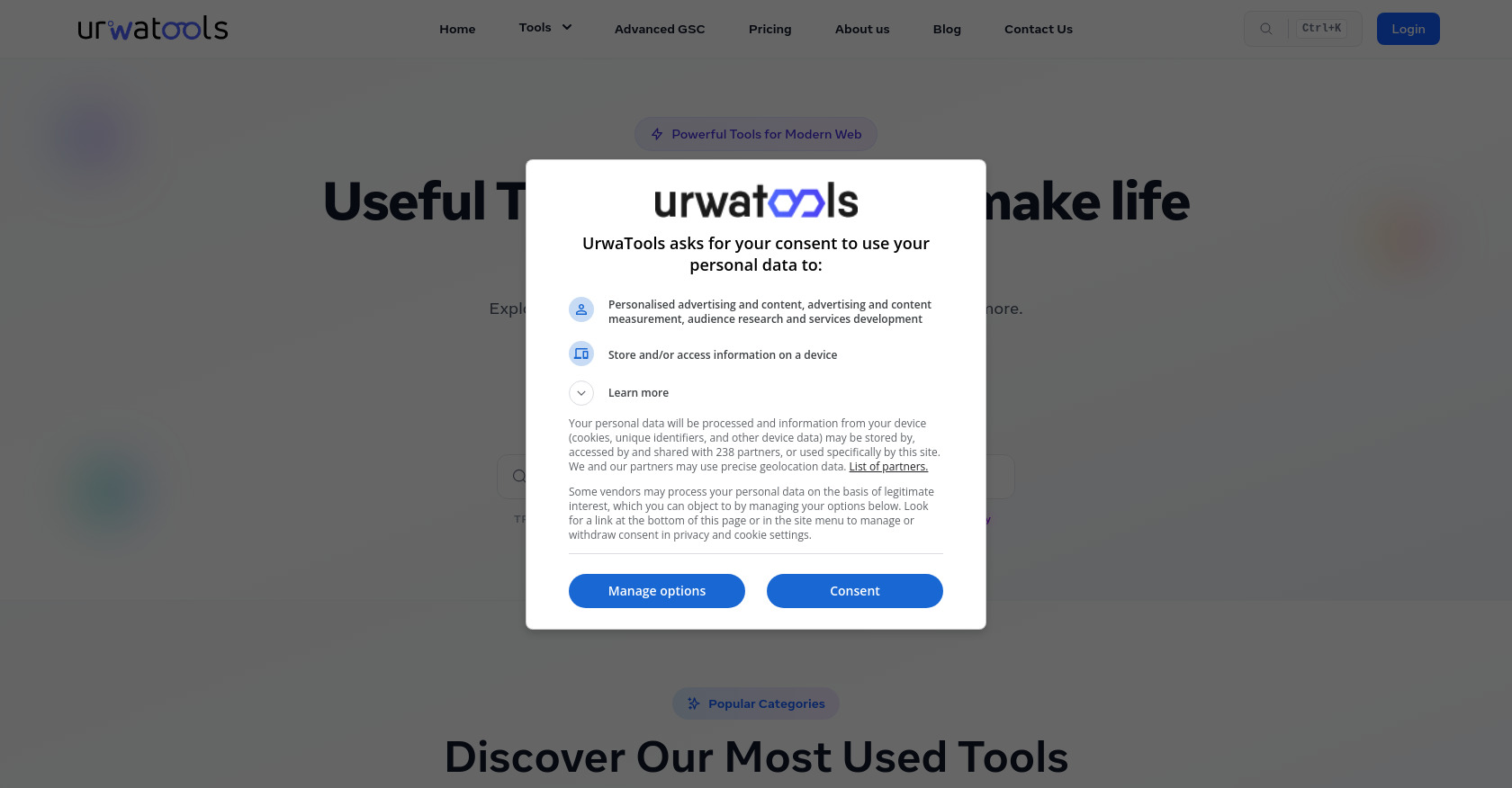 UrwaTools – Free Online SEO & Web Utility Tools | Screenshot
