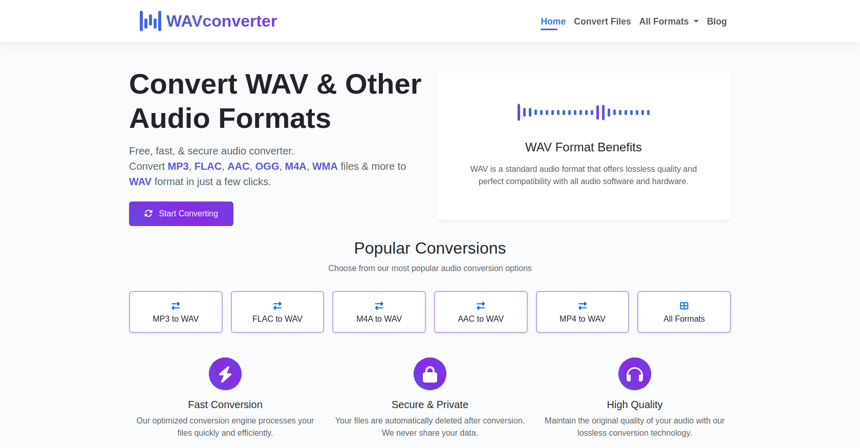 WAVconverter | Screenshot