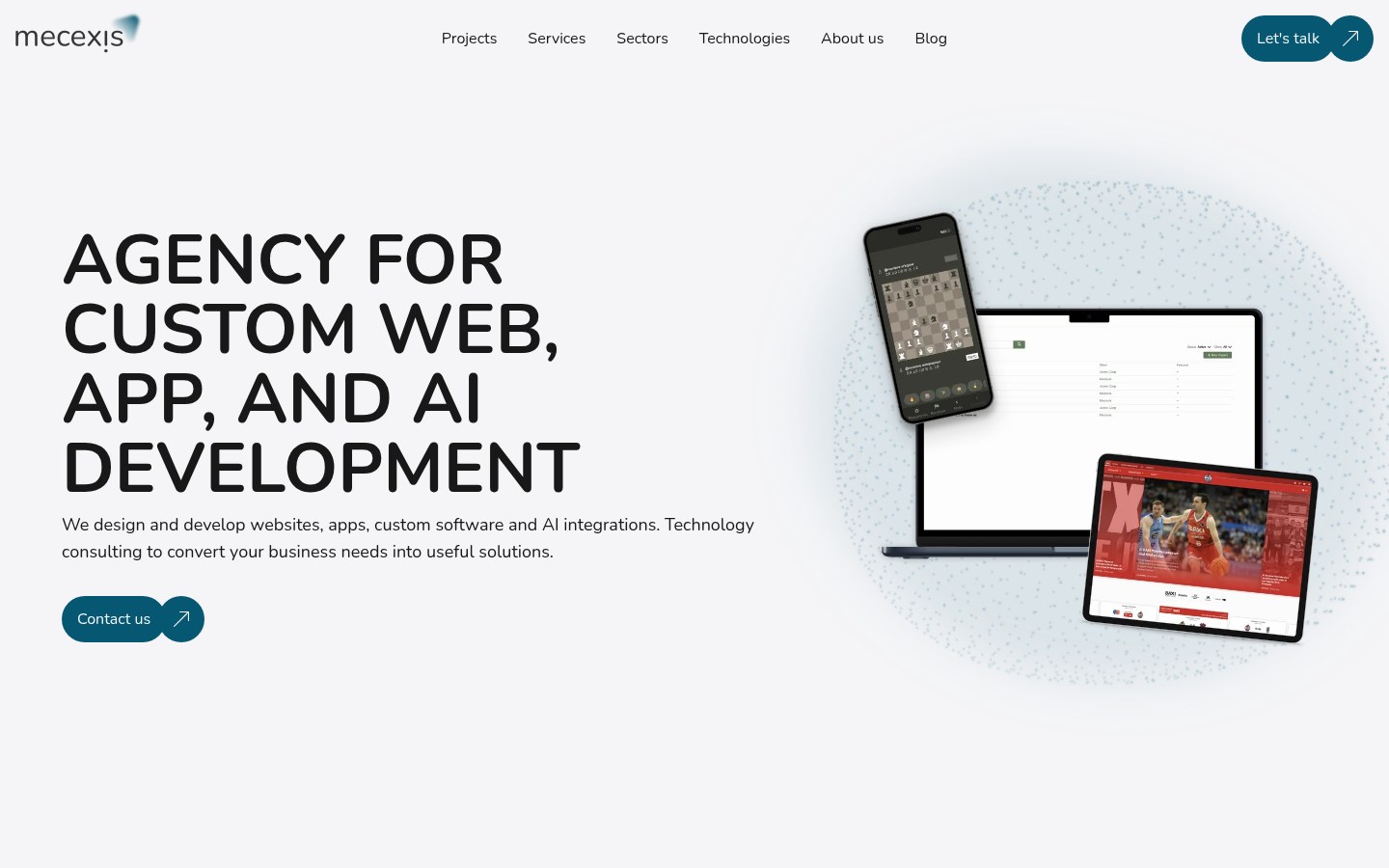 Mecexis screenshot